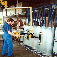 Aufnahmemittel mit mann